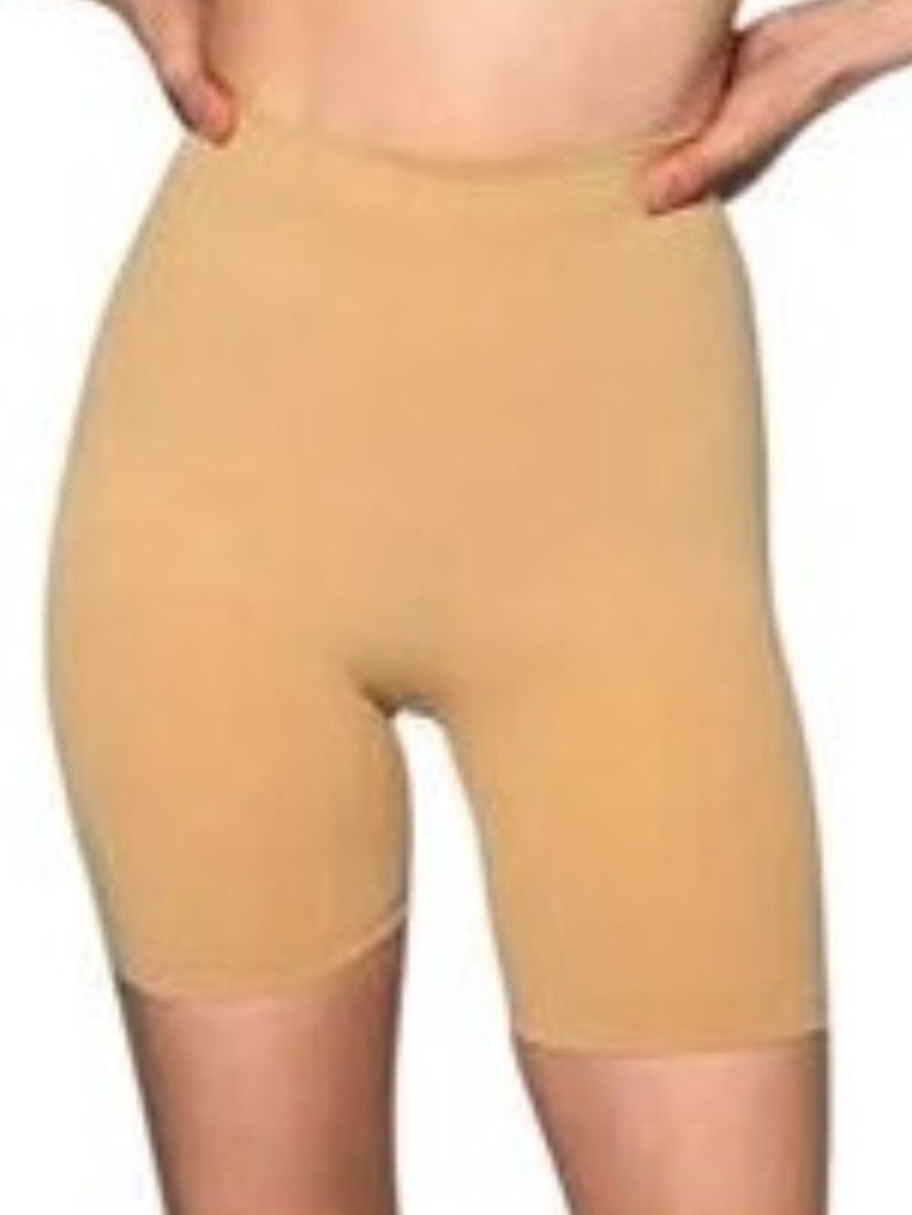 Rhonda Shear Shear Control Seamless Sculpt Mid-Thigh Short Size M